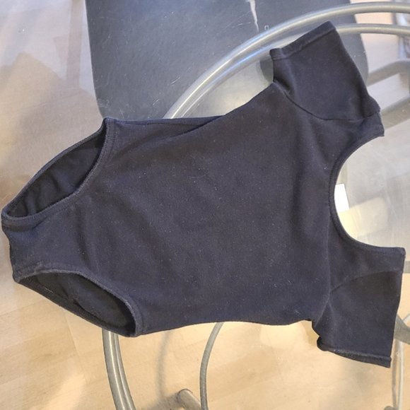 MONDOR One-piece body suit black Size 4-6 - Picture 1 of 3